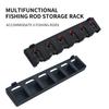 Outdoor Multifunctional Fishing Rod Storage Rack Display Rack Luya Rod Rack Wall Mounted Storage Rack Fishing Rod Placement Rack