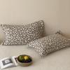 Cartoon Cotton Jacquard Pillowcase Set: 4-Layer Gauze, Soft, Breathable, Universal for All Seasons (Set of 2)