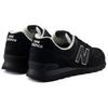 Niko And ... X New Balance NB 574 Low Top Casual City Commute Running Shoes Unisex Black Sneakers U574NAB