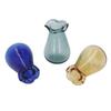 3pcs Dollhouse Glass Vase DIY Simulated Miniature Vase Dollhouse Landscape Decoration Accessories Type B