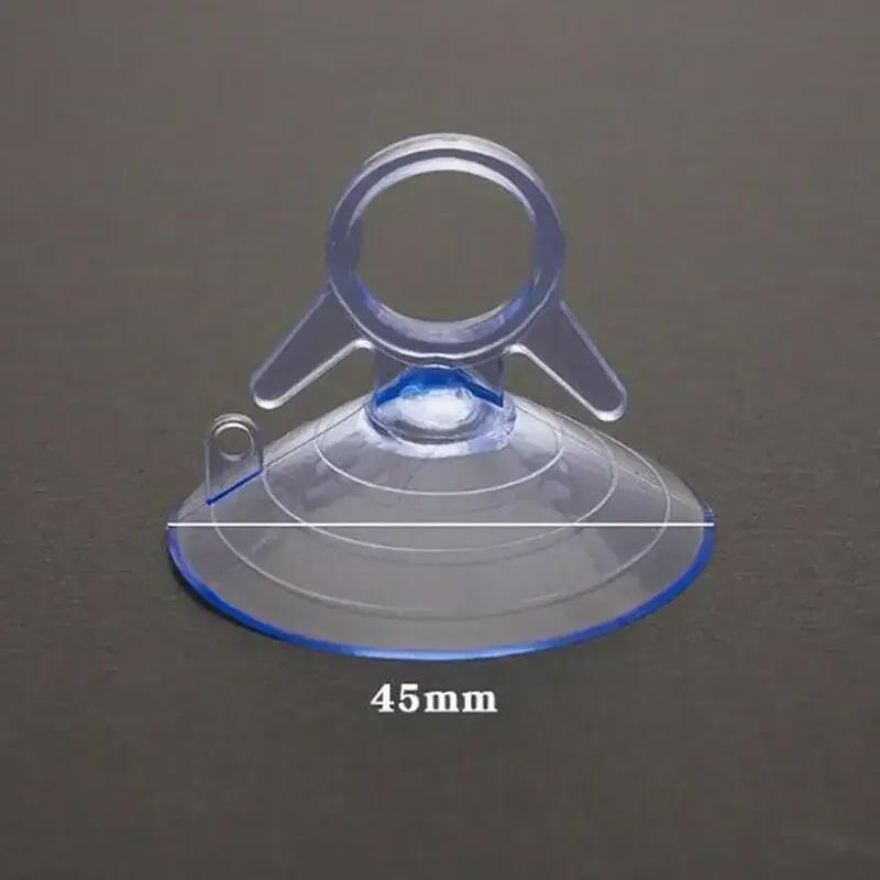 40 Pezzi Parasole per Parabrezza Auto Ventose Piccole Ventose in PVC Ganci Ventosa per Finestrino Auto 5 mm per Parasole Automobilistico