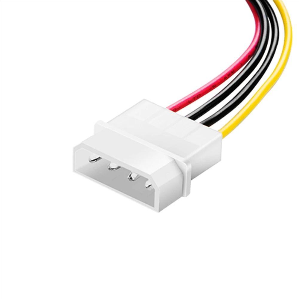 4 Pin IDE Molex To 2 Sata/SATA 15Pin To 2 SATA 15 Pin /SATA 15 Pin To Molex IDE 4 Pin Power HDD Splitter Connector Cable for PC