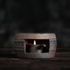 Coarse Pottery Warm Tea Stove Japanese-Style Handmade Vintage Tea Warmer Tea Pot Ceramic Kung Fu Tea Set Warm Tea Set
