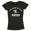 Funny Ladies Shirts with Slogan PONYHOF Funny Tops T-shirt S M L 36 38 40 New-