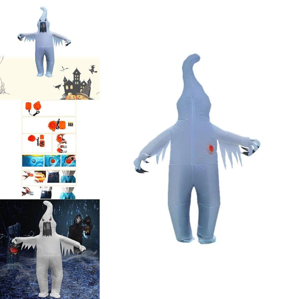 Halloween Funny Ghost Inflatable Costume Party Cosplay Holiday Venue Decoration Air Model Courtyard Decoration