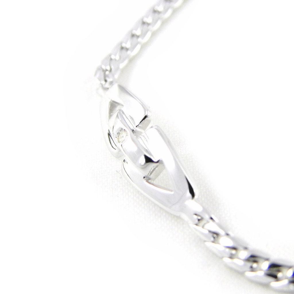Altesse [H3287] - White 'Scarlett' Silver Bracelet