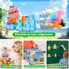 Magnetic Building Blocks Mine World Undead Pirate Ship Cube Magnet Set for Kid Age 3+ DIY Model Children Creativity Gift