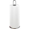 WENKO Porte Essuie Tout, Porte Sopalin, Vertical, Métal Chromé, 12x32x12 Cm, Argent Brillant
