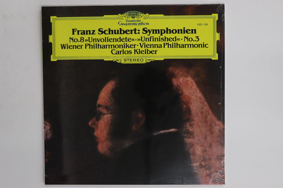 

LP Record CARLOS KLEIBER WIENER PHILHARMONIK Schubert Symphonien No.8 Unvollende 2531124 DEUTSCHE GRAMMO Germany Classical Used