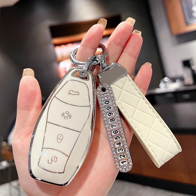 Applicable To 2024 New Hongqi H5 Key Set 2023 H6 H9HQ9 HS5 HS7 HS3 Car Buckle Case Male