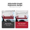 For Alfa Romeo rHub Caps Car Sunshade Extension Board Multi-functional Extended Storage Panel For Alfa Romeo 156 159 147 4C 8C 166 Giulia Giulie