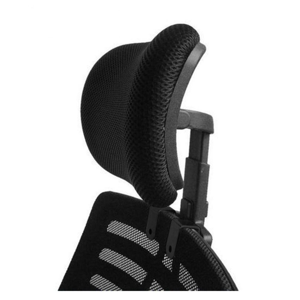 Black Computer Chair Headrest Sponge Office Chair Headrest New Office Chair Extender  Office