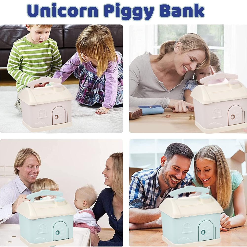 Money Bank Unbreakable Coin Bank for Girls and Boys Large Size Piggy Banks Practical Gifts for