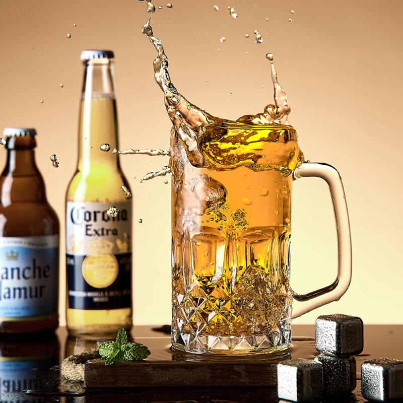 Large Capacity Glass Beer Mug