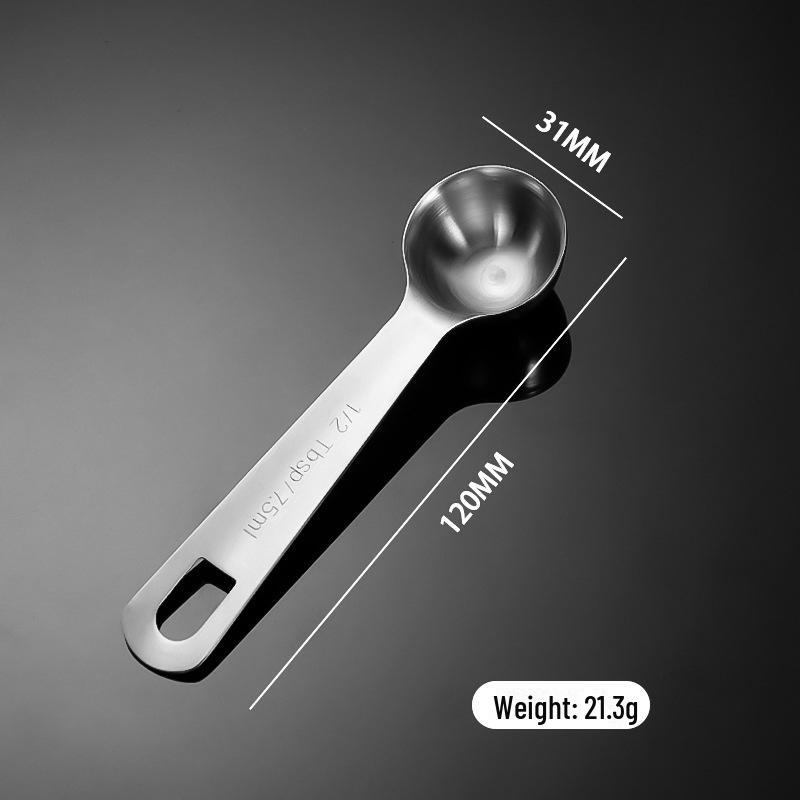 

Набор из 6 кухонных мерных ложек из нержавеющей стали марки 304 для выпечки и приправ