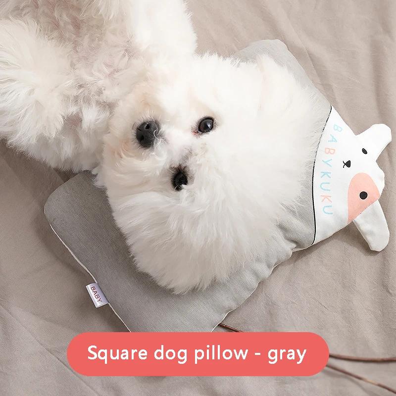 For Cute Pet Pillow Bed For Lovely Shape Plush Large Dog Pillow Mat High Elastic Cat Sleeping Pillows