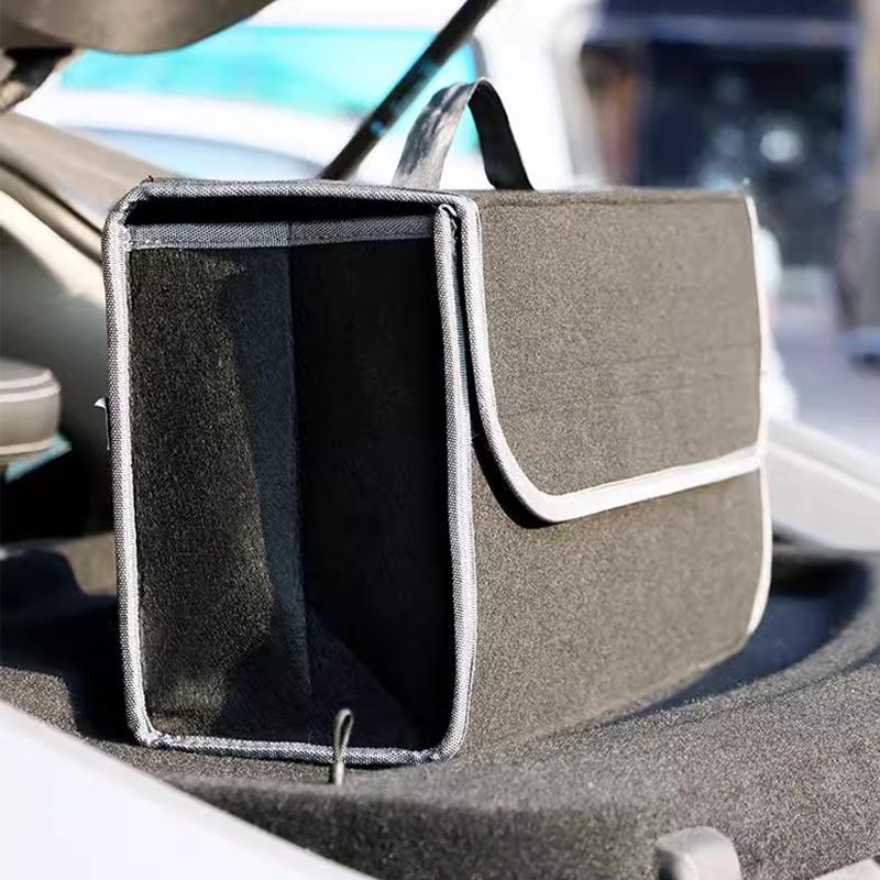Fashion Car Trunk Organizer Box Large Capacity Folding Storage Bag For Honda Mugen Power Civic Accords CRV Hrv Jazz CBR VTEC VFR
