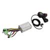 36V 48V 15A Motor Brushless Controller and LCD Display Kit for Electric Bikes Scooters 22.2mm Handlebars