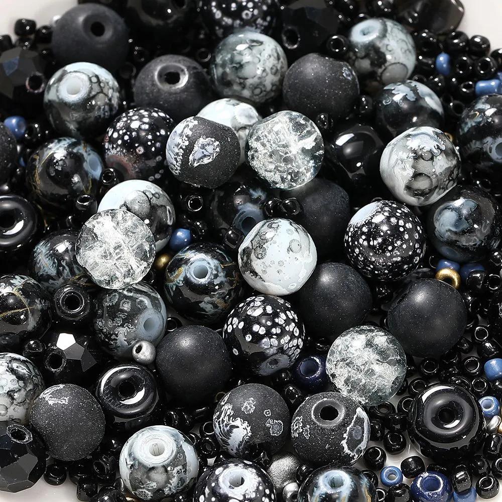 Beads, Glass, 30 g, Color 02, Item No. 3069992403