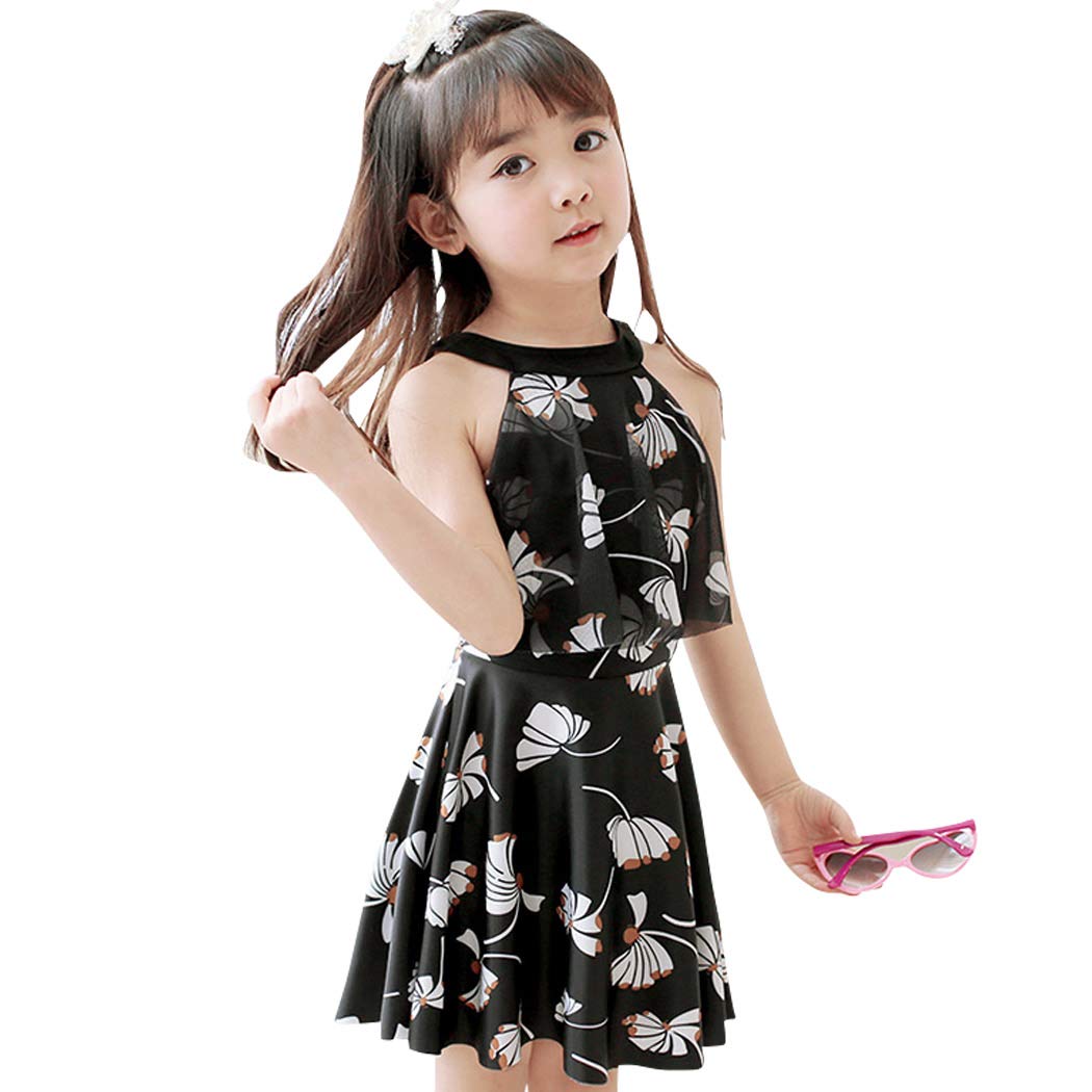 

Детский купальник для High One Junior Kids279 3XL [Тедди] Девочки, Раздельный, Шея, Цельный, Шорты, Набор из 2 предметов, Дети, Кружево, Рюши, (черный, (140см)) чёрный