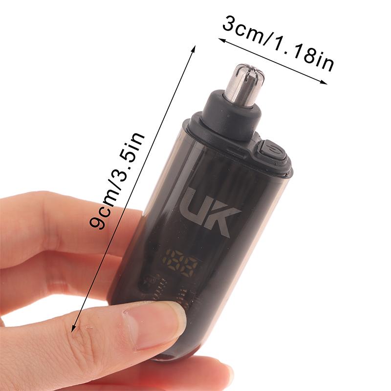 Portable Electric Nose Hair Trimmer Usb Charging Nose Ears Hair Eyebrow Trimmer For Men Rechargeable Painless Setelectric Hair T