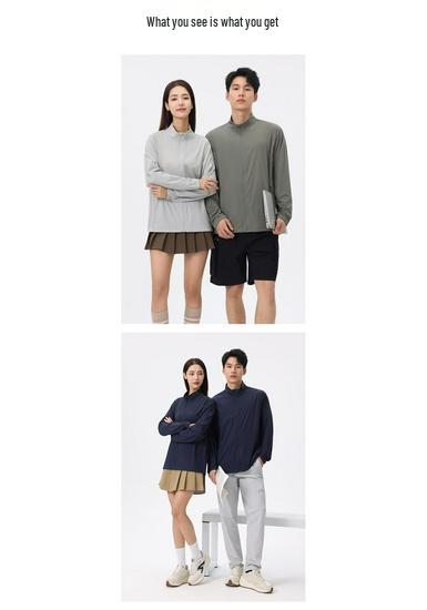 Unisex UPF50+ Lightweight Ice Silk Sun Protection Cycling Shirt - Breathable, Cool, and Perfect for Summer