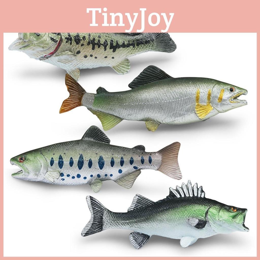 Marine Tuna Animal Salmon Resin Model Toy For Kids Display Gifts Decoration