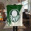 SE Palmeiras Flannel Blanket, High quality Comfortable for All Seasons, Home Decor, Warmth and Comfort