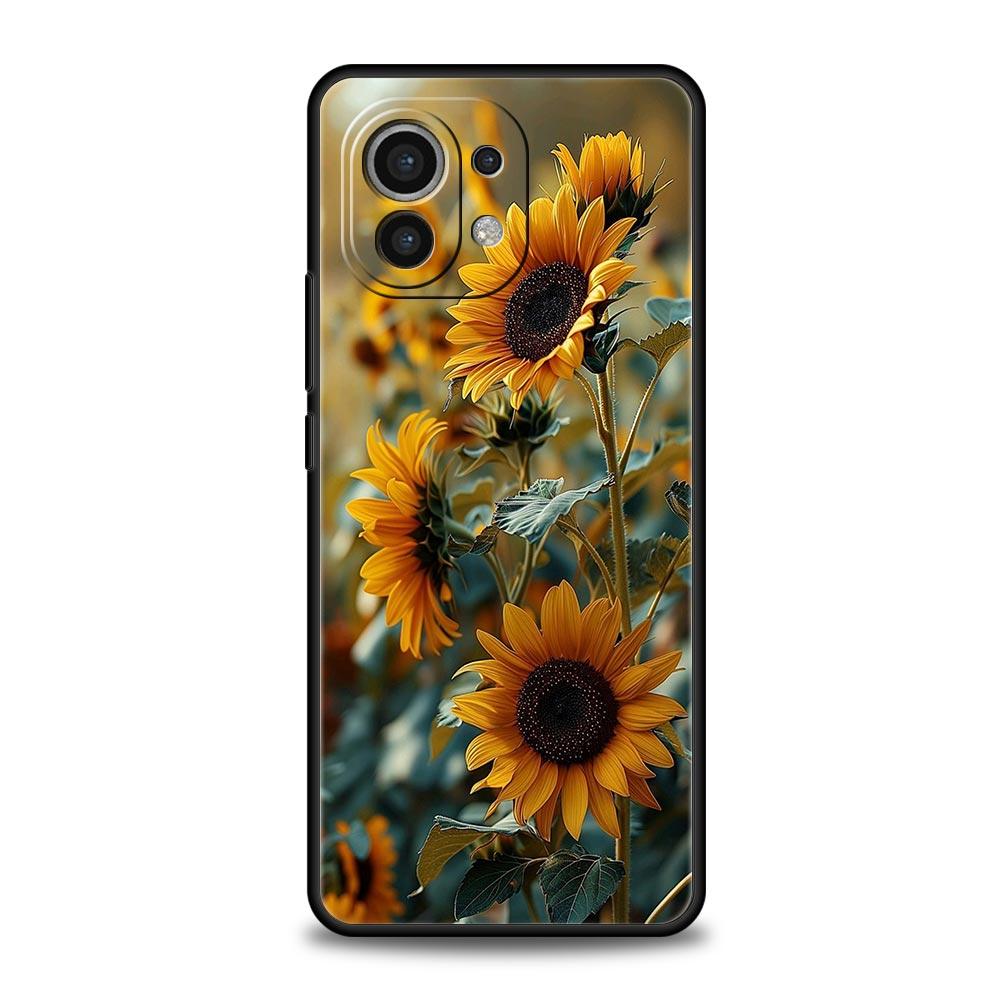 Phone Case For Xiaomi Mi 15 14 14T 13T 12T Pro 12 13 11 Lite 5G 11T X6 X5 Pro Soft TPU Cover Lucky Grass