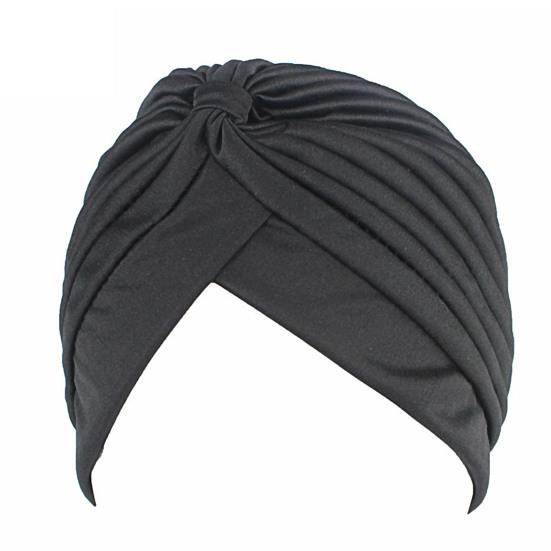 Beanie Headwrap Lightweight Cross Shape Headdress Casual Brimless Dome Scarf Hat for Washing Face