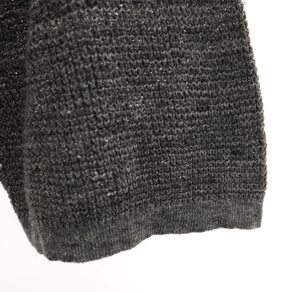 Pulover cu mânecă scurtă din in JOURNAL STANDARD L tricot gri Bărbați Second-hand