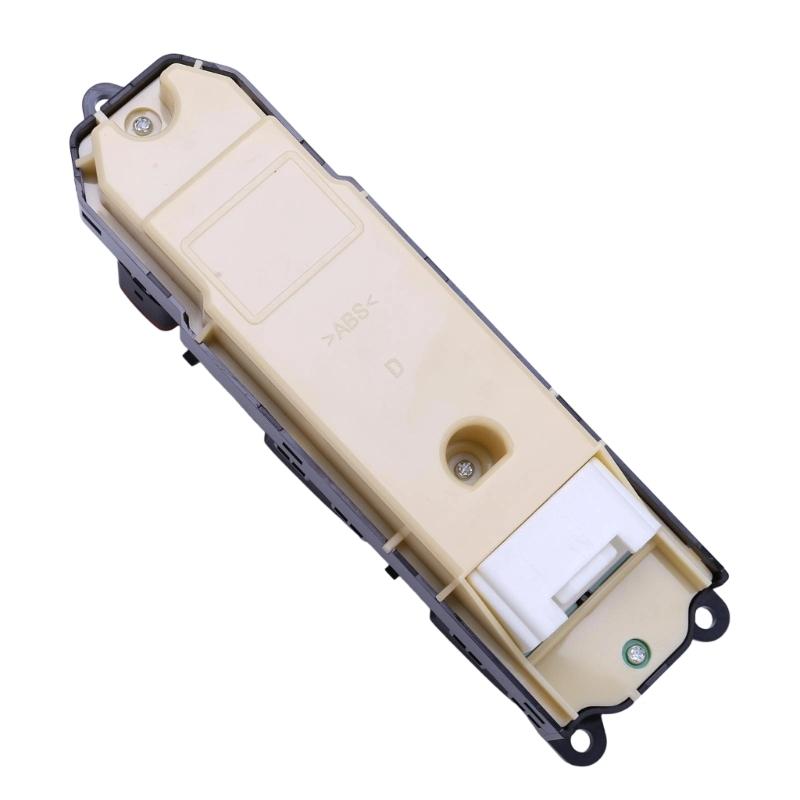 Driver Door Button Assembly 840400P010 Replacement Panel for 2001-2007 Models, Black ABS Window Control Housing for Repair Service