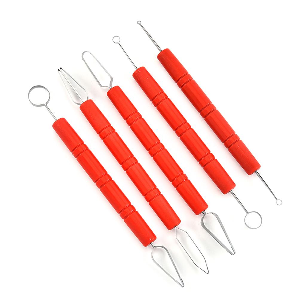 Pottery Tools Caving Knives Set Modeling Sculpturing Sculpture Pull Carving Knives Double Wire Broach Tool
