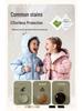 2025 Winter Girls' White Duck Down Jacket: Solid Color Hooded Casual Warm Coat