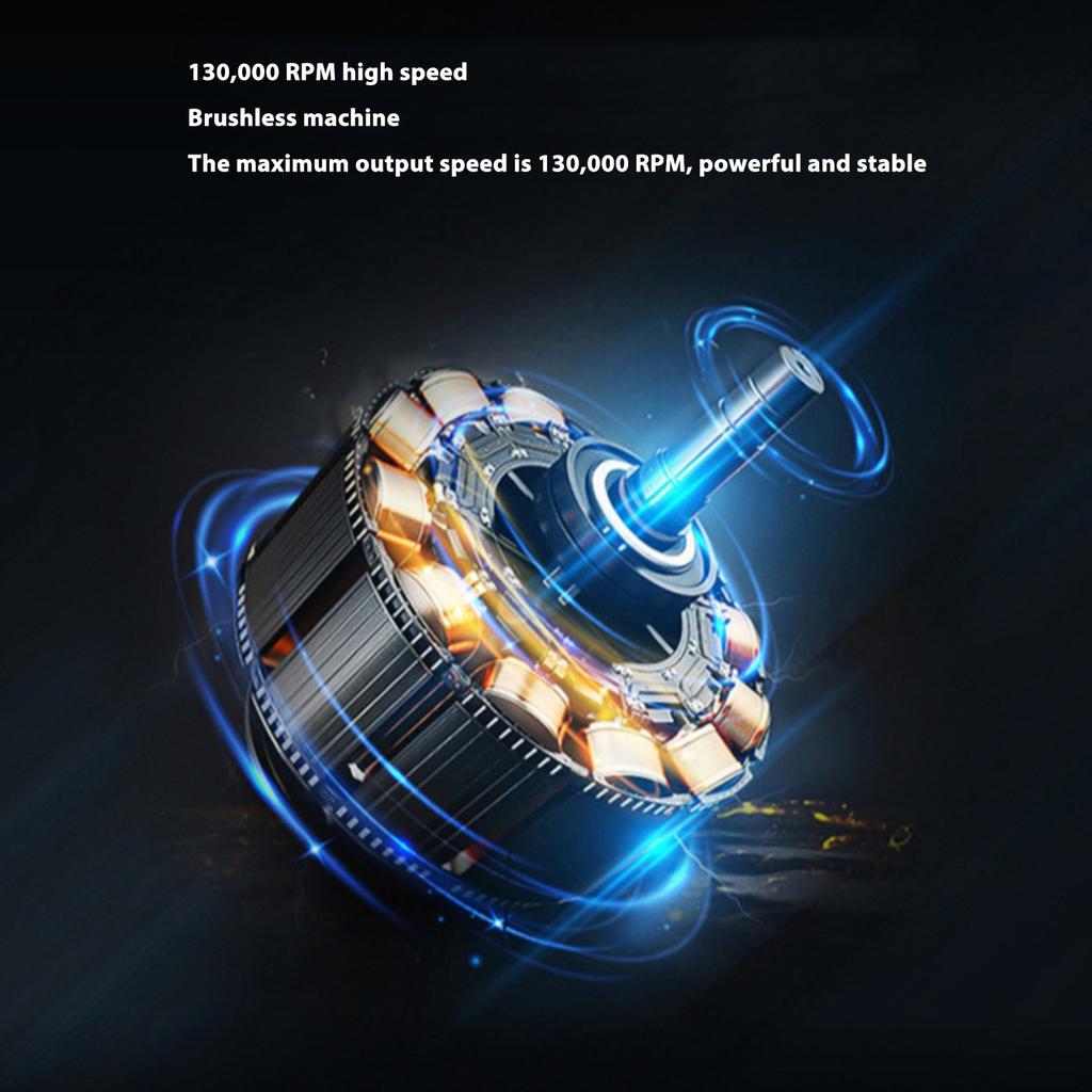 Turbo Air Blower Portable Multi Purpose 130000 Rpm Brushless Motor Portable Electric Handheld Air Duster for Outdoor