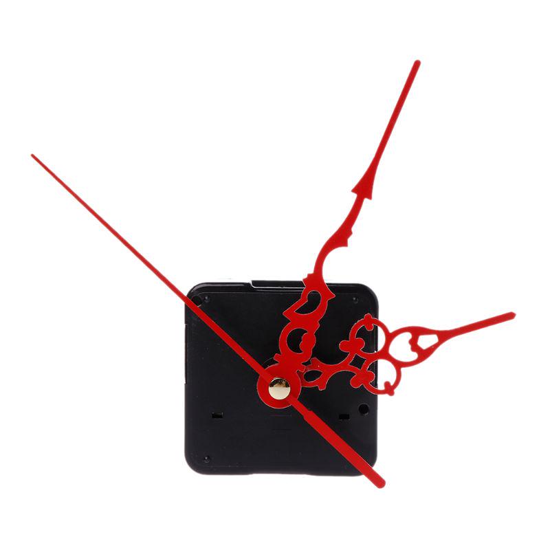 DIY Clock Movement Mechanism Non Ticking DIY Wall Clock Mechanisms with Hands Set for Repair Parts Replacement