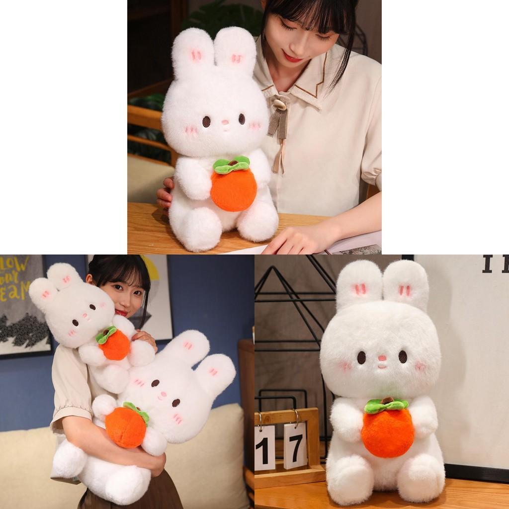 Rabbit Doll Plush Birthday Gift Rabbit Toy Persimmon Luck Decoration Animal
