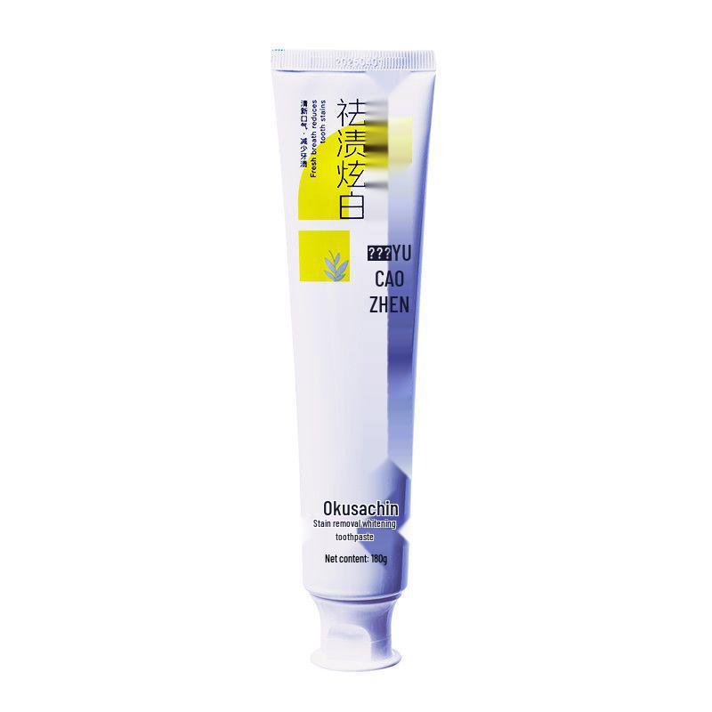 Yu Cao Dazzling White Toothpaste 180g, Stain Removal & Fresh Breath, Top Seller