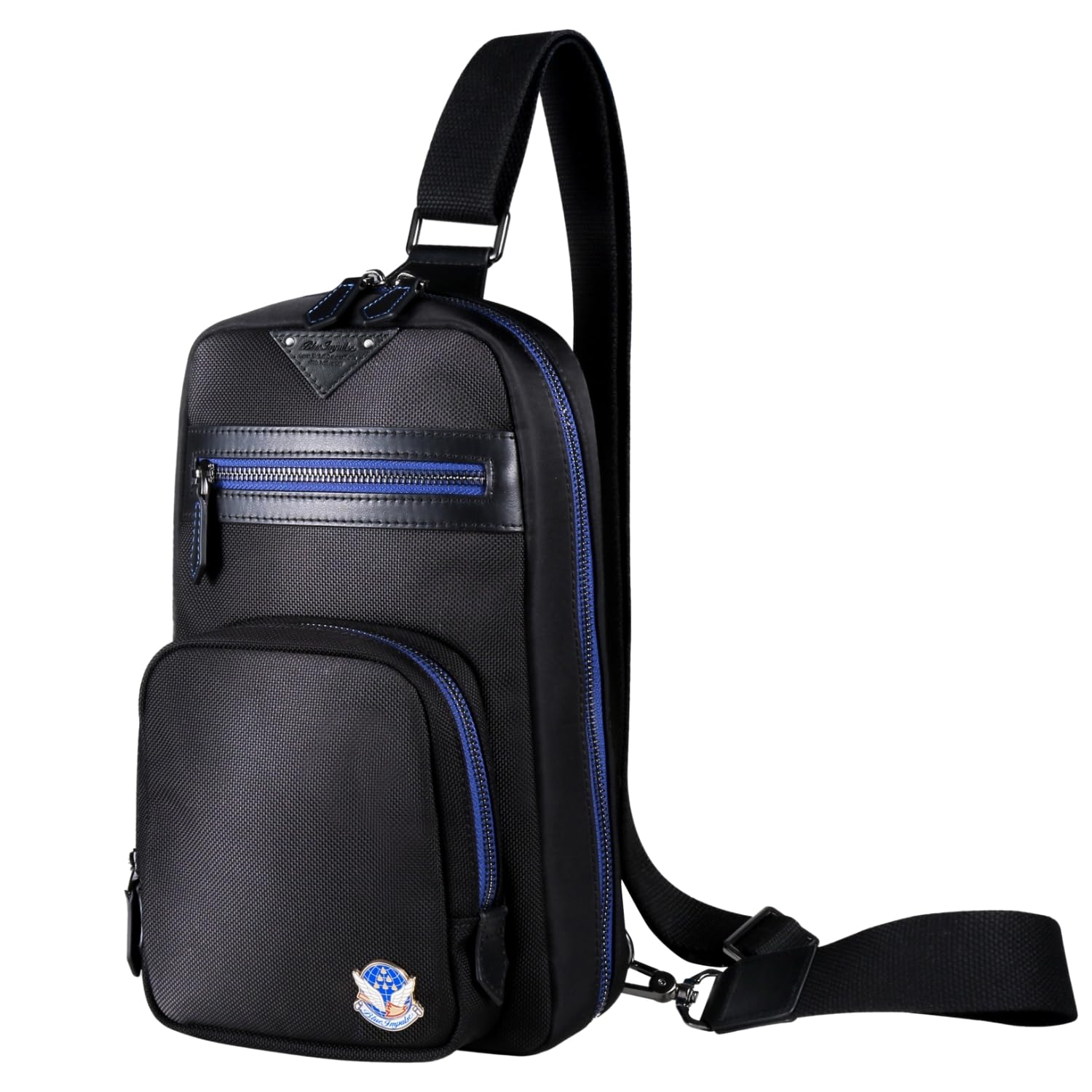 FULTON Blue Impulse 70th Anniversary Ballistic Nylon Body Fits Both Left and Right Shoulders Bag, Crossbody,