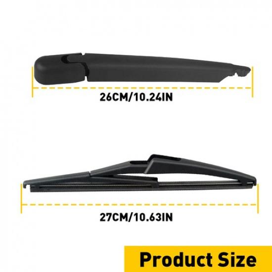 Rear Wiper Arm & Blade For Jeep 2015- RENEGADE OE:68398865AA Quality