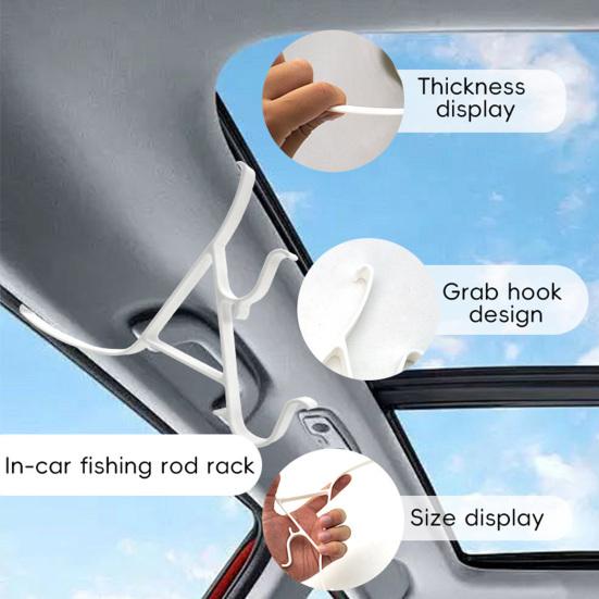 Car Fishing Rod Holder Heavy Duty Travel Home Van SUV