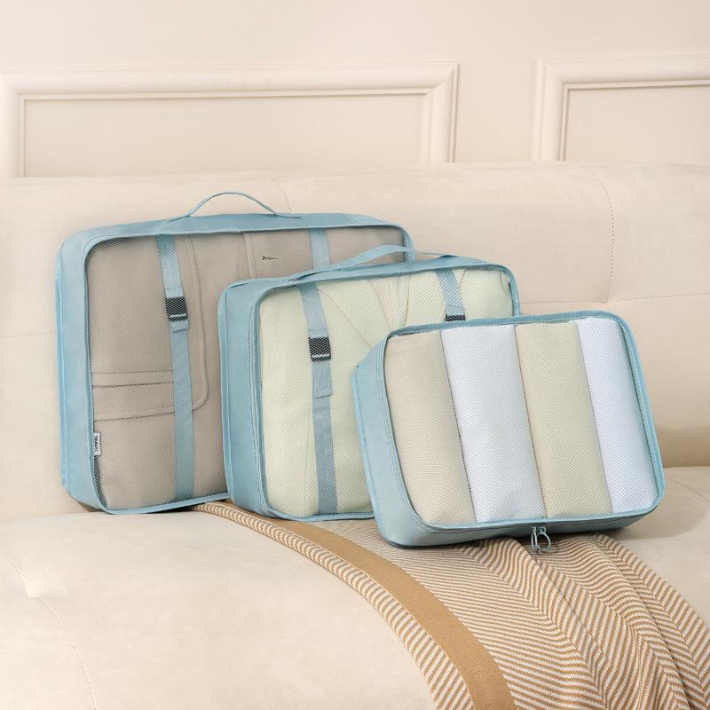 

Travel Storage Set: Toiletries, Underwear, Socks, Shoes, and Clothes Organizer