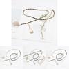 Womens Metal Waist Belt Chain For Dresses Sweaters Suit Body Accessory Summer Winter