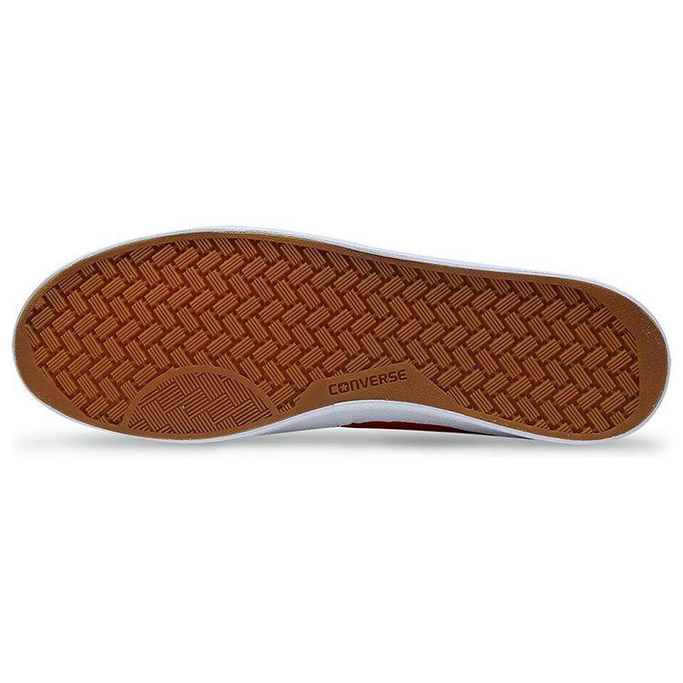 Converse Lifestyle Slip Resistant Durable Low Top Skate Shoes Unisex Sneakers Red White 160197C