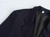 2024 Autumn Women's European-American Fashion Oversized Suit Jacket with Pocket Accents
