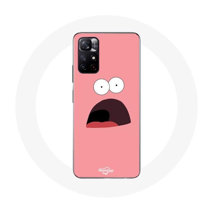Case - Xiaomi - Redmi Note 11s 5G - Soft - SpongeBob Pattern - Pink