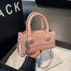 New fashion niche popular chain tote bag portable shoulder crossbody trendy women's bag
