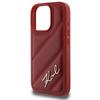 Karl Lagerfeld Klhcp16Lpqdsmgr Iphone16 Pro 6.3 Czerwony/Red Hardcase Quilted Signature