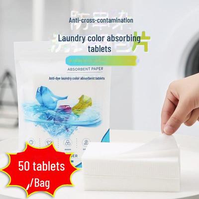 Color Absorption Anti-Dye Laundry Sheets