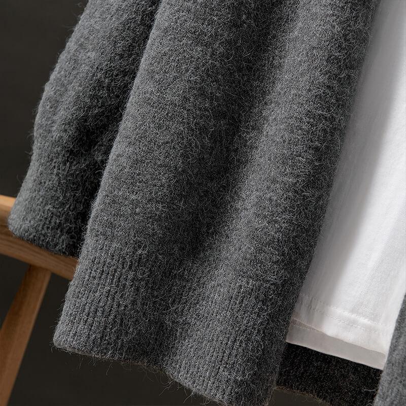 Women's Relaxed Fit Long-Sleeve Knit Cardigan